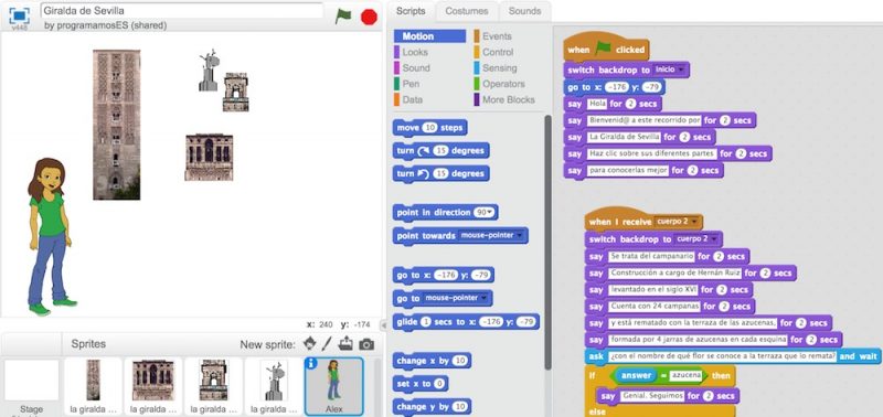 Juega, interacciona y aprende con Scratch. – Programamos