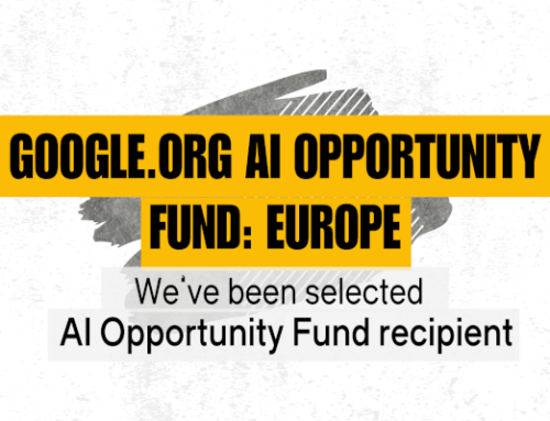 ¡Hemos sido seleccionados para recibir apoyo del AI Opportunity Fund: Europe de Google.org destinado a impulsar las competencias en IA de los trabajadores europeos!